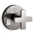 Product Image of Composed Mastershower Transfer Valve Trim w/ Cross Handle (Vibrant Titanium)