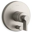 Product Image of Rite-temp Valve Trim w/ Lever Handle And Diverter (Vibrant Brushed Nickel)