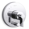 Product Image of Rite-temp Valve Trim w/ Lever Handle And Diverter (Polished Chrome)