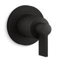 Product Image of Mastershower Volume Control Valve Trim w/ Lever Handle (Matte Black)
