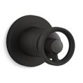 Product Image of Mastershower Volume Control Valve Trim w/ Industrial Handle (Matte Black)