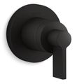 Product Image of Mastershower Transfer Valve Trim w/ Lever Handle (Matte Black)