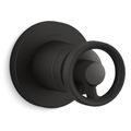 Product Image of Mastershower Transfer Valve Trim w/ Industrial Handle (Matte Black)