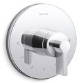 Product Image of Mastershower Temperature Control Valve Trim w/ Lever Handle (Polished Chrome)