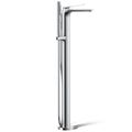 Product Image of Avid Floor Mount Bath Filler Trim (Polished Chrome)