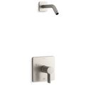 Product Image of Parallel Rite-temp Shower Trim Kit, w/ out Showerhead (Vibrant Brushed Nickel)