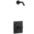 Product Image of Castia Rite-temp Shower Trim Kit, w/ out Showerhead (Matte Black)