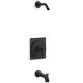 Product Image of Castia Rite-temp Bath And Shower Trim Kit, w/ out Showerhead (Matte Black)