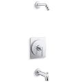 Product Image of Castia Rite-temp Bath And Shower Trim Kit, w/ out Showerhead (Polished Chrome)