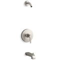 Product Image of Pitch Rite-temp Bath And Shower Trim Kit, w/ out Showerhead (Vibrant Brushed Nickel)