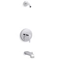 Product Image of Pitch Rite-temp Bath And Shower Trim Kit, w/ out Showerhead (Polished Chrome)