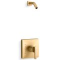 Product Image of Honesty Rite-temp Shower Trim Kit, w/ out Showerhead (Vibrant Brushed Moderne Brass)