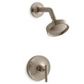 Product Image of Purist Rite-temp Shower Trim Kit w/ Lever Handle, 2.5 GPM (Vibrant Brushed Bronze)