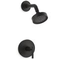 Product Image of Purist Rite-temp Shower Trim Kit w/ Lever Handle, 1.75 GPM (Matte Black)