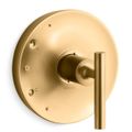 Product Image of Purist Rite-temp Valve Trim w/ Lever Handle (Vibrant Brushed Moderne Brass)