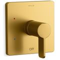 Product Image of Parallel Rite-temp Shower Valve Trim (Vibrant Brushed Moderne Brass)