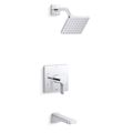 Product Image of Parallel Rite-temp Bath And Shower Trim Kit, 2.5 GPM (Polished Chrome)
