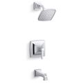 Product Image of Riff Rite-temp Bath And Shower Trim Kit, 2.5 GPM (Polished Chrome)