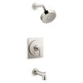 Product Image of Castia Rite-temp Bath And Shower Trim Kit, 1.75 GPM (Vibrant Polished Nickel), K-TS35917-4G-SN