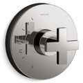 Product Image of Composed Rite-temp Valve Trim w/ Cross Handle (Vibrant Titanium)