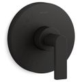 Product Image of Composed Rite-temp Valve Trim w/ Lever Handle (Matte Black)