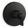Product Image of Rite-temp Valve Trim w/ Lever Handle (Matte Black)