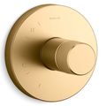 Product Image of Rite-temp Valve Trim w/ Oyl Handle (Vibrant Brushed Moderne Brass)