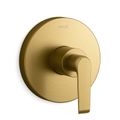 Product Image of Avid Rite-temp Valve Trim w/ Lever Handle (Vibrant Brushed Moderne Brass)