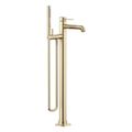 Product Image of Occasion Floor-Mount Bath Filler Trim w/ Handshower (Vibrant French Gold), K-T27025-4-AF