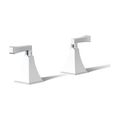 Product Image of Deck-Mount Bath Faucet Handle Trim (Polished Chrome)