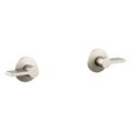 Product Image of Components Wall-Mount Bathroom Faucet Lever Handle Trim (Vibrant Brushed Nickel), K-T77981-4-BN