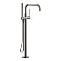 Product Image of Purist Floor-Mount Bath Filler Trim w/ Handshower (Vibrant Titanium), K-T97328-4-TT