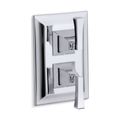 Product Image of Mastershower Temperature And Volume Control Valve Trim (Polished Chrome), K-T10422-4V-CP