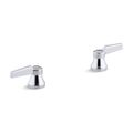 Product Image of Lever Handles For Centerset Base Faucet (Polished Chrome), K-16010-4-CP