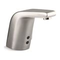 Product Image of Touchless Single-Hole Lavatory Faucet w/ Insight Sensor Technology And Temperature Mixer, Hes-Powered, 0.5 GPM (Vibrant Stainless), K-7515-VS