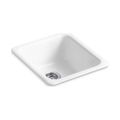 Product Image of 17" Top-/Undermount Single-Bowl Bar Sink (White), K-6584-0