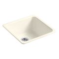 Product Image of Iron/Tones 21" Top-/Undermount Single-Bowl Bar Sink (Biscuit), K-6587-96