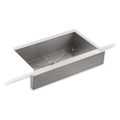 Product Image of 35-1/2" Undermount Single-Bowl Farmhouse Kitchen Sink (Stainless Steel), K-3943-NA