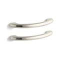 Product Image of Grab Bars For Whirlpool Baths w/ Spa/Massage Package (Vibrant Polished Nickel), K-9653-SN