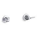 Product Image of Wall-Mount Valve Trim w/ Lever Handles, Requires Valve (Polished Chrome)