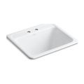 Product Image of 25" Top-/Undermount Single-Bowl Utility Sink (White), K-19017-2-0