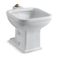 Product Image of 21" X 27-1/8" Floor-Mount Siphon-Jet Flushing Rim Service Sink (White), K-6676-0