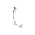 Product Image of Cable Bath Drain, Less Pvc Tubing (Vibrant Brushed Nickel), K-7214-BN