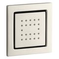 Product Image of Watertile Square 22-Nozzle Single-Function Body Spray, 2.5 Gpm (Vibrant Polished Nickel), K-8003-SN