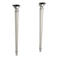 Product Image of Kathryn Octagonal Tapered Brass Table Legs (Vibrant Polished Nickel), K-6839-SN