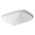 Product Image of Tahoe 20" Rectangular Undermount Bathroom Sink (White), K-2890-4U-0