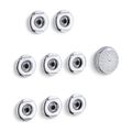 Product Image of Whirlpool Trim Kit w/ Eight Jets (Polished Chrome), K-9698-CP