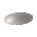 Product Image of 19" Oval Wall-Mount/Undermount Bathroom Sink, No Overflow (Opaque Doe), K-2741-G3-B11