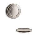 Product Image of Traditional Push-Button Bath Drain Trim (Vibrant Brushed Nickel)