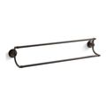 Product Image of Bancroft 24" Double Towel Bar (Oil-Rubbed Bronze), K-11413-2BZ